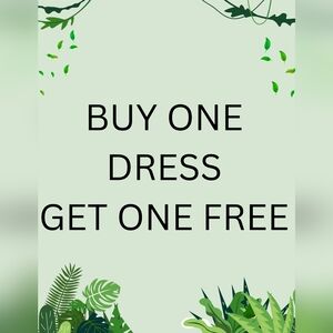 Buy one get one free. 2nd item must be priced at the same or lesser amount.Bun